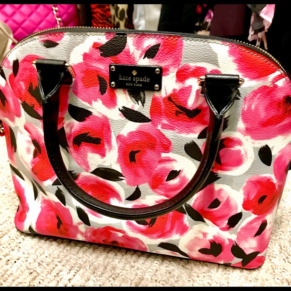 Kate Spade floral Cameron bag! *new* beauty!